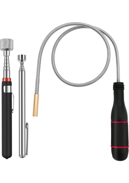 3'lü Paket Manyetik Alma Aleti, Bükülebilir Esnek Manyetik Alma Aleti (Yurt Dışından)
