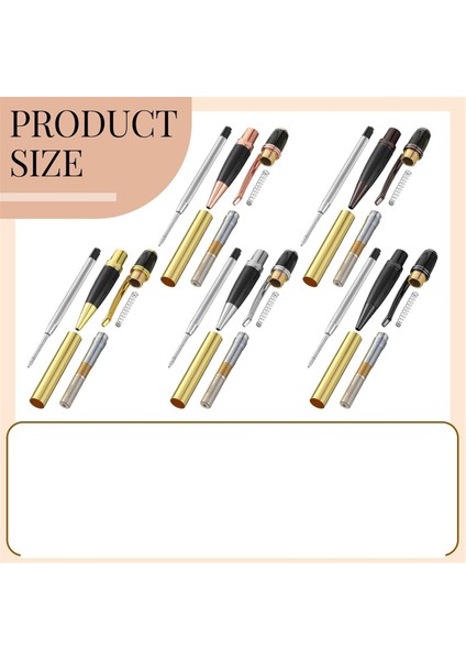 10'lu Kalem Yapım Seti 10'lu Ahşap Torna Kalem Seti Dıy Için Yedek Bakır Kalem (Yurt Dışından) fırsatları