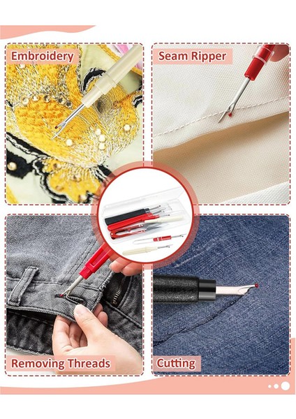 Dikiş Için Dikiş Sökücüler - 2 Büyük ve 2 Küçük Dikiş Sökücü Alet (Yurt Dışından) indirimleri
