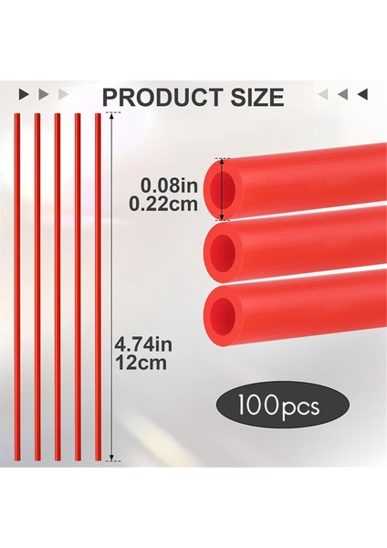 100 Adet Sprey Kutusu Pipet Plastik Nozul Uzatma Aerosol Iyileştirme (Yurt Dışından) indirimleri