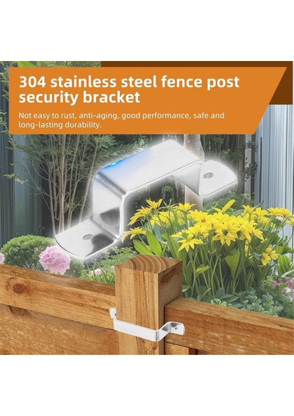 Çit Klipsleri 10 Parça Çit Destek Direği Klipsleri Donanım Onarım Aracı (Yurt Dışından) indirimleri