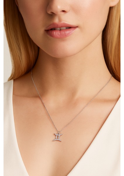 Ikizler Burcu Gümüş Kolye fiyatları