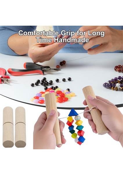 Silikon Boncukları Sıkmak Için 2 Adet Geliştirilmiş Düğüm Tutucu Aleti (Yurt Dışından) fırsatları