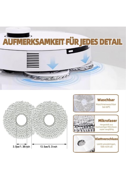 Dreame X40 ULTRA/X40 PRO/X40 Ultra Complete/mova P50/S30 Pro ULTRA/RLS83HE Elektrikli Süpürgeler Için Yedek Parçalar (Yurt Dışından) fiyatları