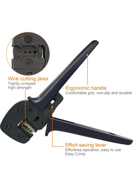 Havacılık Ağır Hizmet Tipi Terminal Sıkma Pensesi YEP-166 0,5-4 Mm² (Yurt Dışından) fiyatları