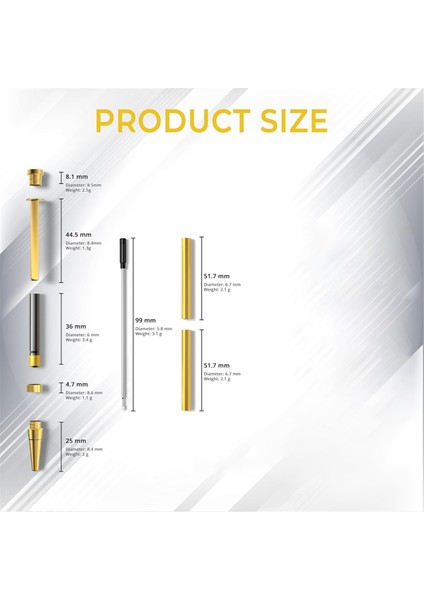 Ahşap Tornalama Kalem Setleri 10'lu Paket 10 Kalem Kılıfı - Kalem Yapma Aletleri (Yurt Dışından) indirimleri