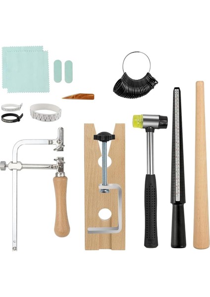 Yüzük Ölçü Alet Seti Yüzük Yapımı Plastik Yüzük Ölçü Aleti Yüzük Yapımı Aletleri (Yurt Dışından)