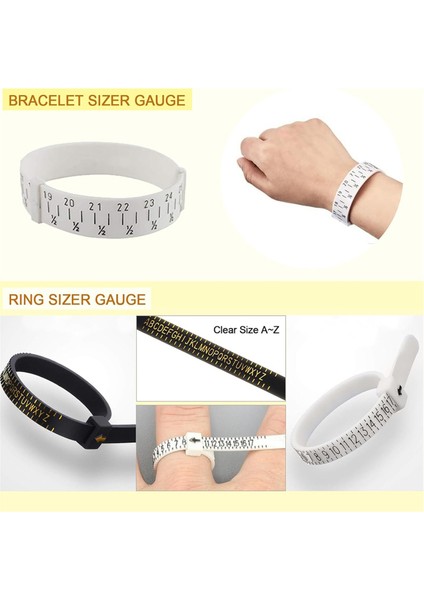 Yüzük Ölçü Alet Seti Yüzük Yapımı Plastik Yüzük Ölçü Aleti Yüzük Yapımı Aletleri (Yurt Dışından) fırsatları