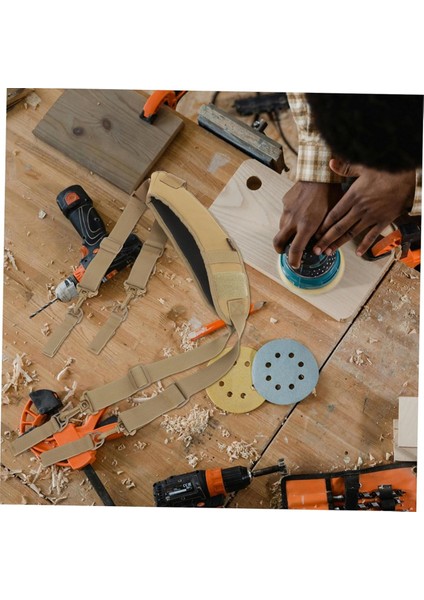 Elektrikçi Alet Kemeri Askıları Erkek Inşaat Kemeri Çok Yönlü Alet (Yurt Dışından) fiyatları