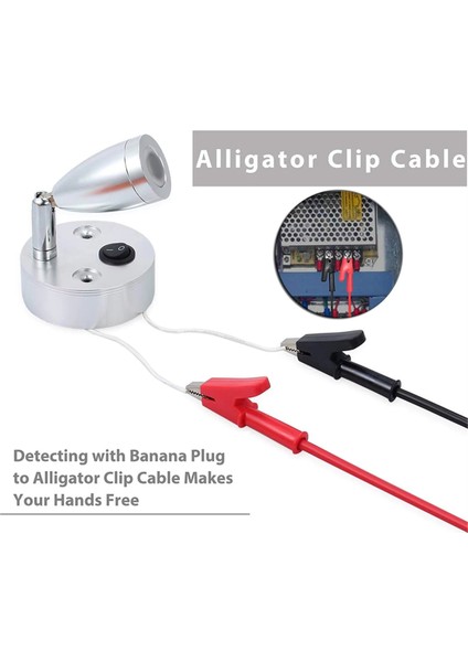 Timsah Klipsli ve Muz Fişli Evrensel Multimetre Test Uçları (Yurt Dışından) indirimleri