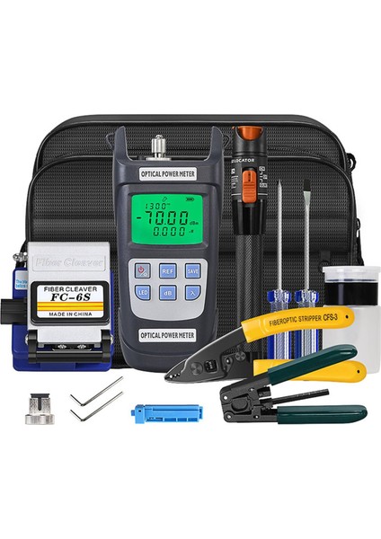 Ftth Fiber Optik Alet Seti ve Fiber Fibra Optica Güç Ölçer Için (Yurt Dışından)