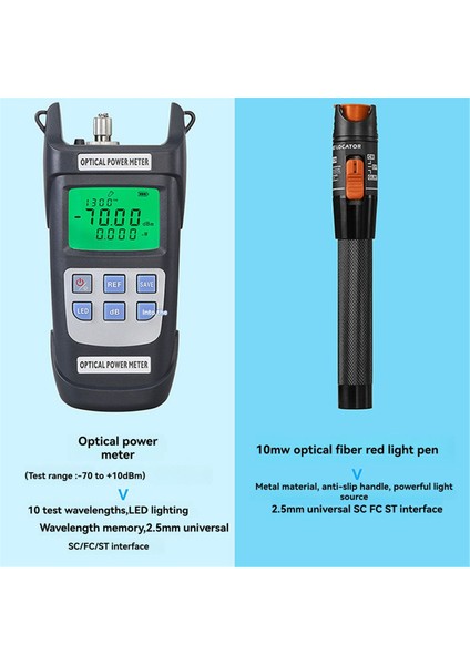 Ftth Fiber Optik Alet Seti ve Fiber Fibra Optica Güç Ölçer Için (Yurt Dışından) indirimleri
