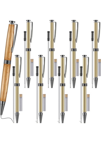 Ahşap Torna El Sanatları Için 8 Parça 7mm Trimline Büküm Kalem Seti (Yurt Dışından)