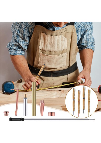 Ahşap Torna El Sanatları Için 8 Parça 7mm Trimline Büküm Kalem Seti (Yurt Dışından) fırsatları