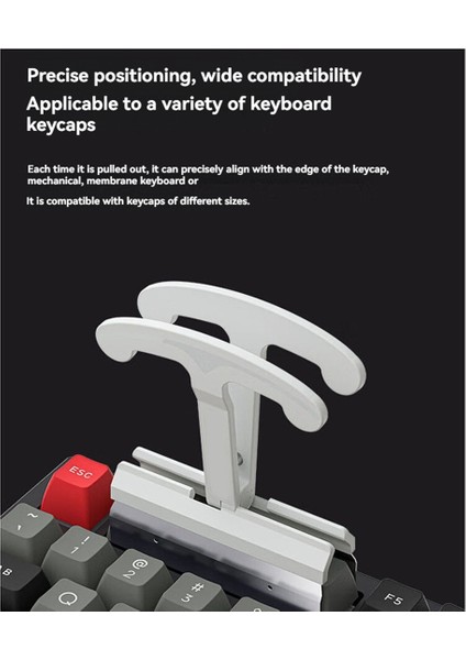 Mekanik Klavyeler Için Tuş Kapağı Çıkarıcı Evrensel Tuş Çıkarıcı Beyaz (Yurt Dışından) fırsatları