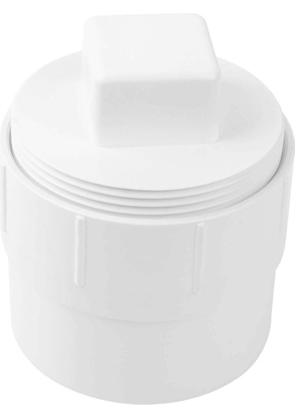 Inç Pvc Kanalizasyon Temizleme Adaptörü ve Tapa Boru Bağlantı Parçası (Yurt Dışından)