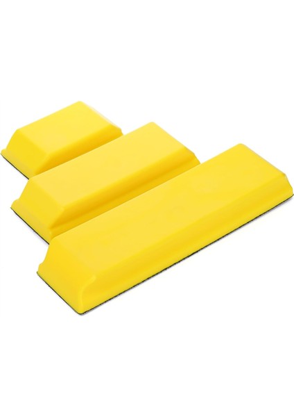 3'lü Paket Dikdörtgen Zımpara Bloğu, 10,75 Inç, 7,7 Inç ve 4,7 Inç (Yurt Dışından)