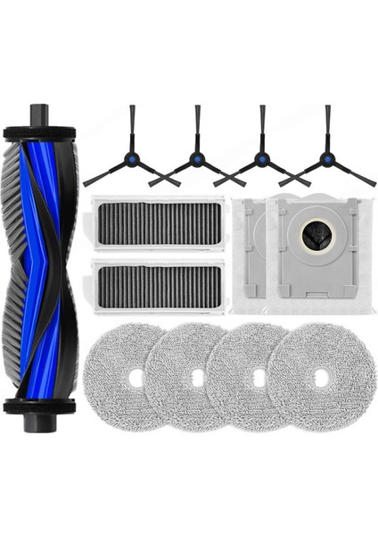 Ecovacs Deebot Mini Aksesuarları - Ana Fırça, Hepa Filtre (Yurt Dışından)