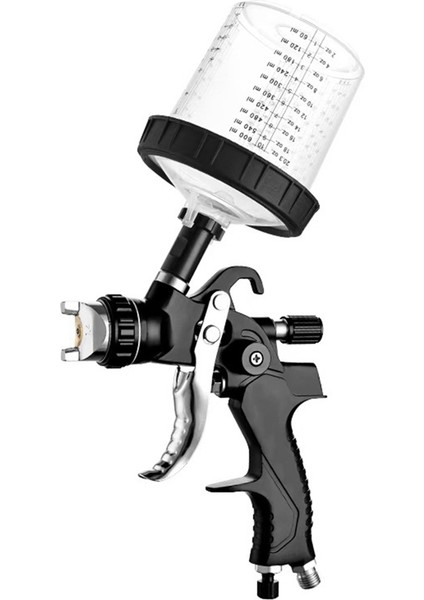 Sprey Tabancası Hvlp Hava Boya Püskürtücü Üst Kap Sprey Tabancası Yüksek Atomizasyon A (Yurt Dışından)