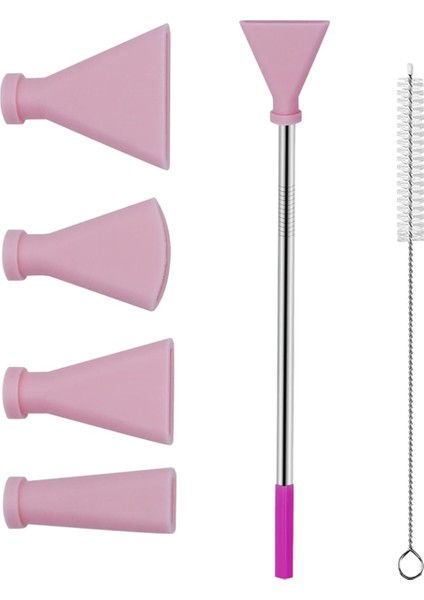 Akrilik Boya Dökme Malzemeleri Için 4 Adet Pipet Üfleme Nozulu Seti, D (Yurt Dışından)