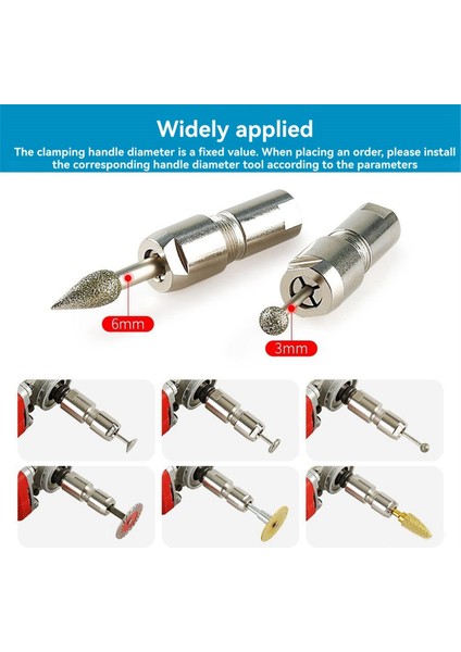 3mm ve 6mm Açı Taşlama Makinesinden Düz Mandren Adaptörüne (5/8-11 Mil) (Yurt Dışından) modelleri