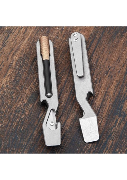 Titanyum Alaşımlı Çok Fonksiyonlu Spatula Sıkıştırma Çubuğu (Yurt Dışından) fırsatları