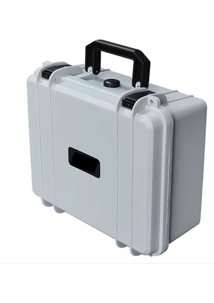 Taşınabilir Bavul Kalınlaştırılmış Plastik Sert Kılıf Sünger Gri (Yurt Dışından)