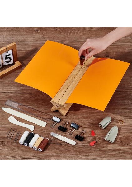 26 Parça Bambu Kitap Ciltleme Beşiği Bambu Kitap Ciltleme Beşiği (Yurt Dışından) fırsatları