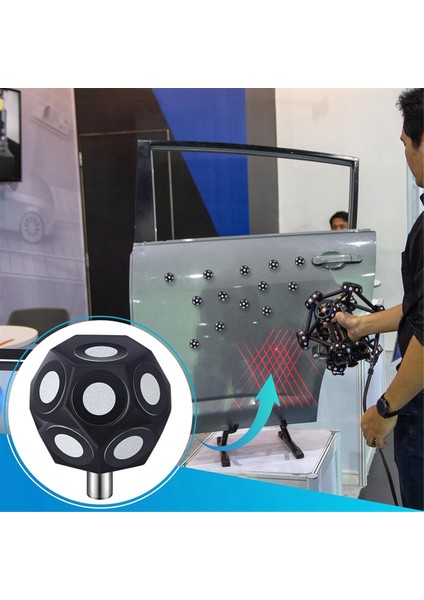 Parça Çok Açılı Işaretleyici Seti 100 Nokta 3D Tarayıcı 6mm Nokta (Yurt Dışından) indirimleri