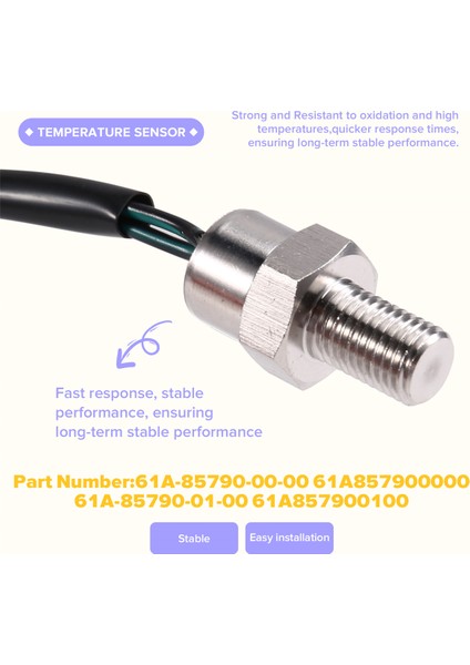 Yamaha Pwc Fx Gp V1 Ex Vx Için 61A-85790 Sıcaklık Sensörü (Yurt Dışından) indirimleri