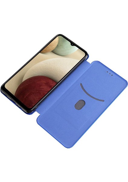 Samsung Galaxy A12/M12 Ince Karbon Fiber Dokulu Pc Hibrit Tam Koruma Darbeye Dayanıklı Kapaklı Telefon Kılıfı (Yurt Dışından) modelleri