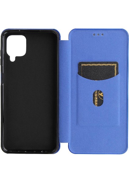 Samsung Galaxy A12/M12 Ince Karbon Fiber Dokulu Pc Hibrit Tam Koruma Darbeye Dayanıklı Kapaklı Telefon Kılıfı (Yurt Dışından) indirimleri