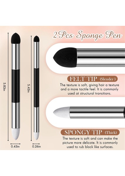 40 Parça Eskiz Çizim Araçları Karıştırma Kütük Seti Aksesuarları (Yurt Dışından) modelleri