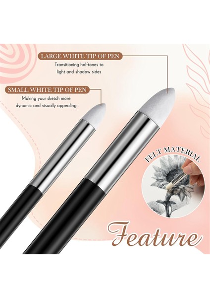 40 Parça Eskiz Çizim Araçları Karıştırma Kütük Seti Aksesuarları (Yurt Dışından) fırsatları