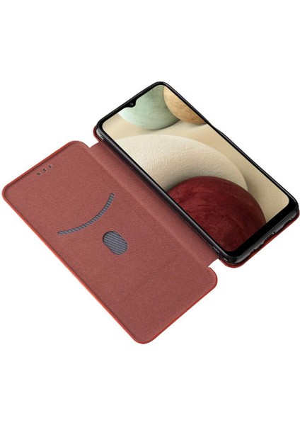 Samsung Galaxy A12/M12 Ince Karbon Fiber Dokulu Pc Hibrit Tam Koruma Darbeye Dayanıklı Kapaklı Telefon Kılıfı (Yurt Dışından) modelleri
