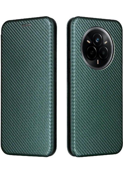 Realme 14 Pro Ince Karbon Fiber Dokulu Pc Hibrit Tam Koruma Darbeye Dayanıklı Kapaklı Telefon Kılıfı (Yurt Dışından) fiyatları