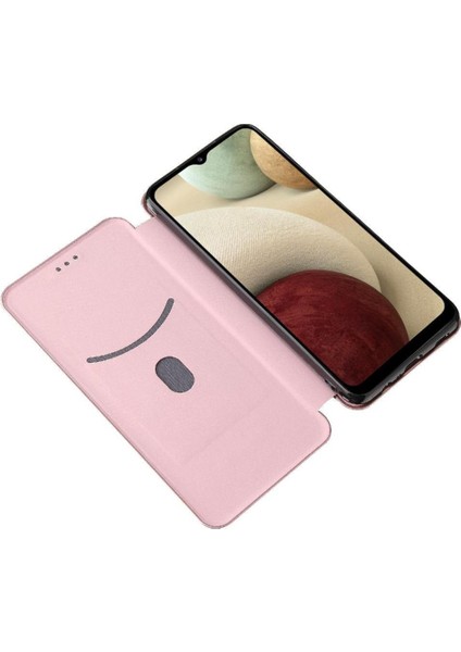 Samsung Galaxy A12/M12 Ince Karbon Fiber Dokulu Pc Hibrit Tam Koruma Darbeye Dayanıklı Kapaklı Telefon Kılıfı (Yurt Dışından) modelleri