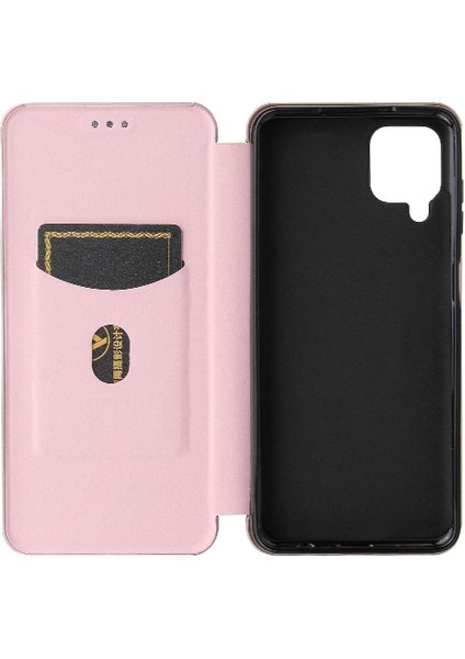 Samsung Galaxy A12/M12 Ince Karbon Fiber Dokulu Pc Hibrit Tam Koruma Darbeye Dayanıklı Kapaklı Telefon Kılıfı (Yurt Dışından) indirimleri