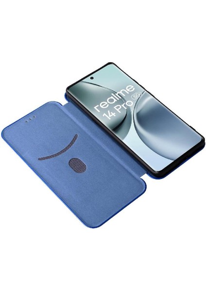 Realme 14 Pro Ince Karbon Fiber Dokulu Pc Hibrit Tam Koruma Darbeye Dayanıklı Kapaklı Telefon Kılıfı (Yurt Dışından) fırsatları