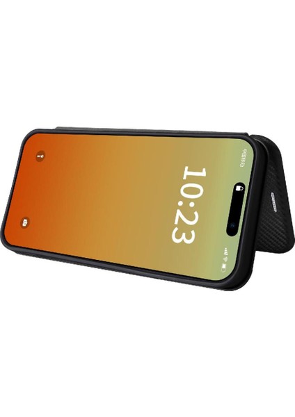 iPhone 15 Pro Max Ince Karbon Fiber Dokulu Pc Hibrit Tam Koruma Darbeye Dayanıklı Kapaklı Telefon Kılıfı (Yurt Dışından) fiyatları