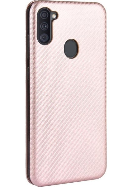 Samsung Galaxy A11 Ince Karbon Fiber Dokulu Pc Hibrit Tam Koruma Darbeye Dayanıklı Kapaklı Telefon Kılıfı (Yurt Dışından) fırsatları