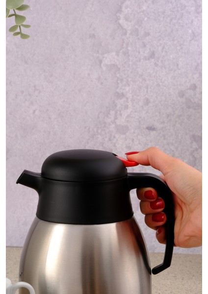 2 Litre Çift Kat Çelik Çay Termosu 1200P(Yeni Model) fırsatları