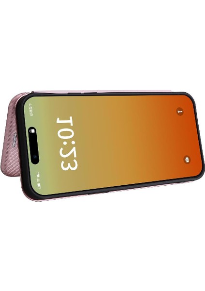 iPhone 15 Pro Max Ince Karbon Fiber Dokulu Pc Hibrit Tam Koruma Darbeye Dayanıklı Kapaklı Telefon Kılıfı (Yurt Dışından) modelleri