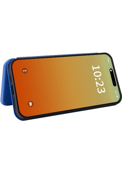iPhone 15 Pro Max Ince Karbon Fiber Dokulu Pc Hibrit Tam Koruma Darbeye Dayanıklı Kapaklı Telefon Kılıfı (Yurt Dışından) fiyatları