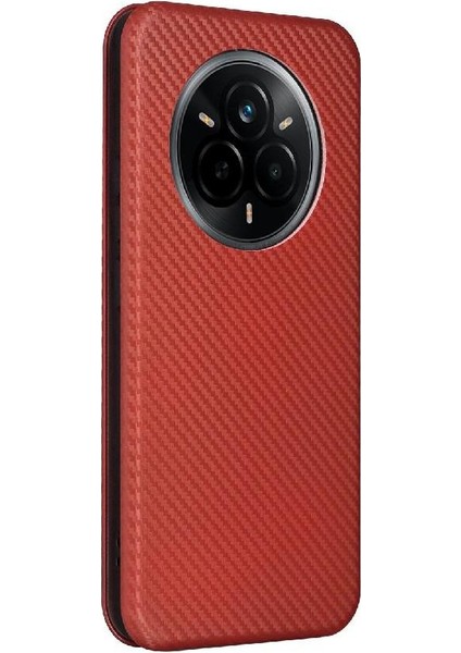 Realme 14 Pro Ince Karbon Fiber Dokulu Pc Hibrit Tam Koruma Darbeye Dayanıklı Kapaklı Telefon Kılıfı (Yurt Dışından) indirimleri