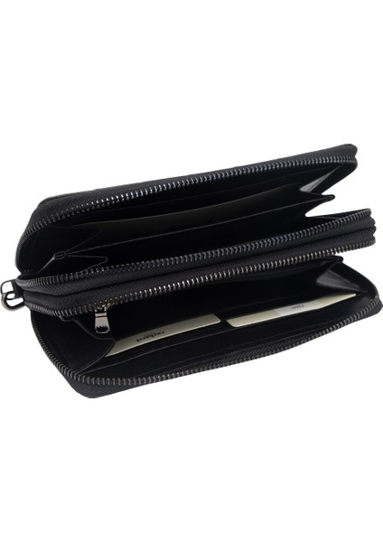 Siyah Wint Deri Ünisex Cüzdan 3369W17 fiyatları