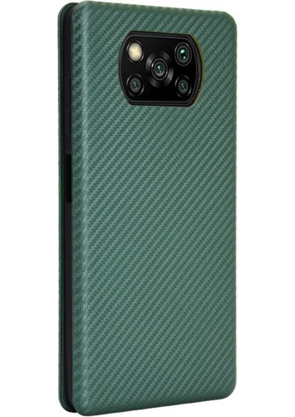 Xiaomi Poco X3 Nfc Ince Karbon Fiber Dokulu Pc Hibrit Tam Koruma Darbeye Dayanıklı Kapaklı Telefon Kılıfı (Yurt Dışından) modelleri
