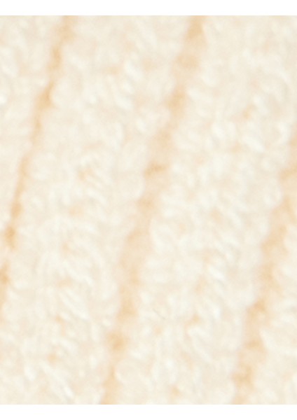 Viskon Karışımlı Suni Kürk Yakalı Uzun Kollu Fermuarlı Triko Hırka