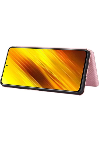 Xiaomi Poco X3 Nfc Ince Karbon Fiber Dokulu Pc Hibrit Tam Koruma Darbeye Dayanıklı Kapaklı Telefon Kılıfı (Yurt Dışından) indirimleri