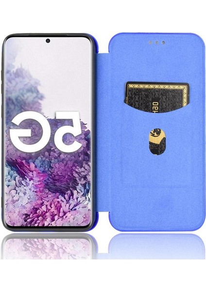 Samsung Galaxy S20 Plus Ince Karbon Fiber Dokulu Pc Hibrit Tam Koruma Darbeye Dayanıklı Kapaklı Telefon Kılıfı (Yurt Dışından) indirimleri